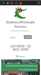 Mobile Screenshot of downesnursery.com.au